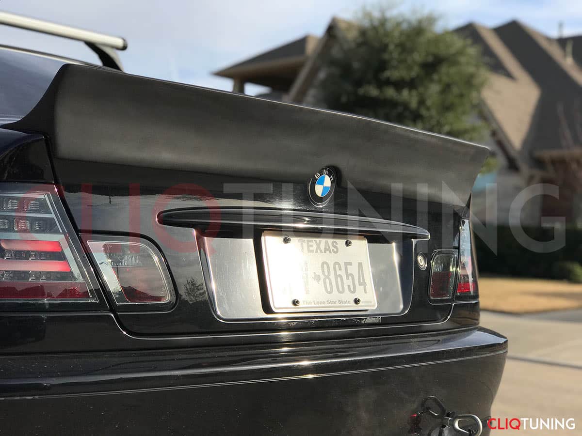 BMW E46 SUNROOF DELETE - CLIQTUNING