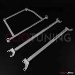 bmw e36 strut bars front rear and lower x brace