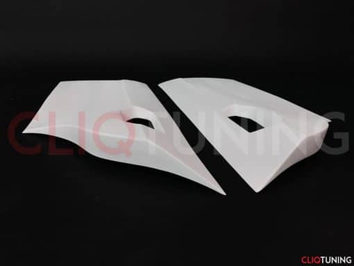 bmw e36 sedan rear door panels overfenders over fenders wide body 50mm 40mm for drift track stance low cliqtuning3