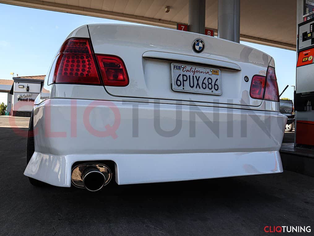 BMW E46 COUPE / VERT REAR OVERFENDERS - CLIQTUNING