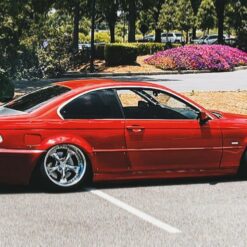REAR OVERFENDERS FOR BMW E46 COUPE (WIDEBODY)