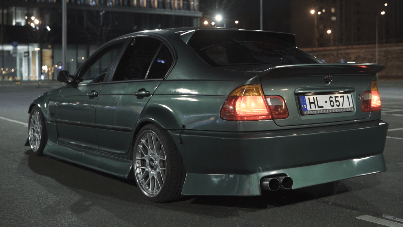 BMW E46 COUPE / VERT REAR OVERFENDERS - CLIQTUNING