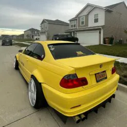 OVERFENDERS FOR BMW E46 COUPE (WIDEBODY)