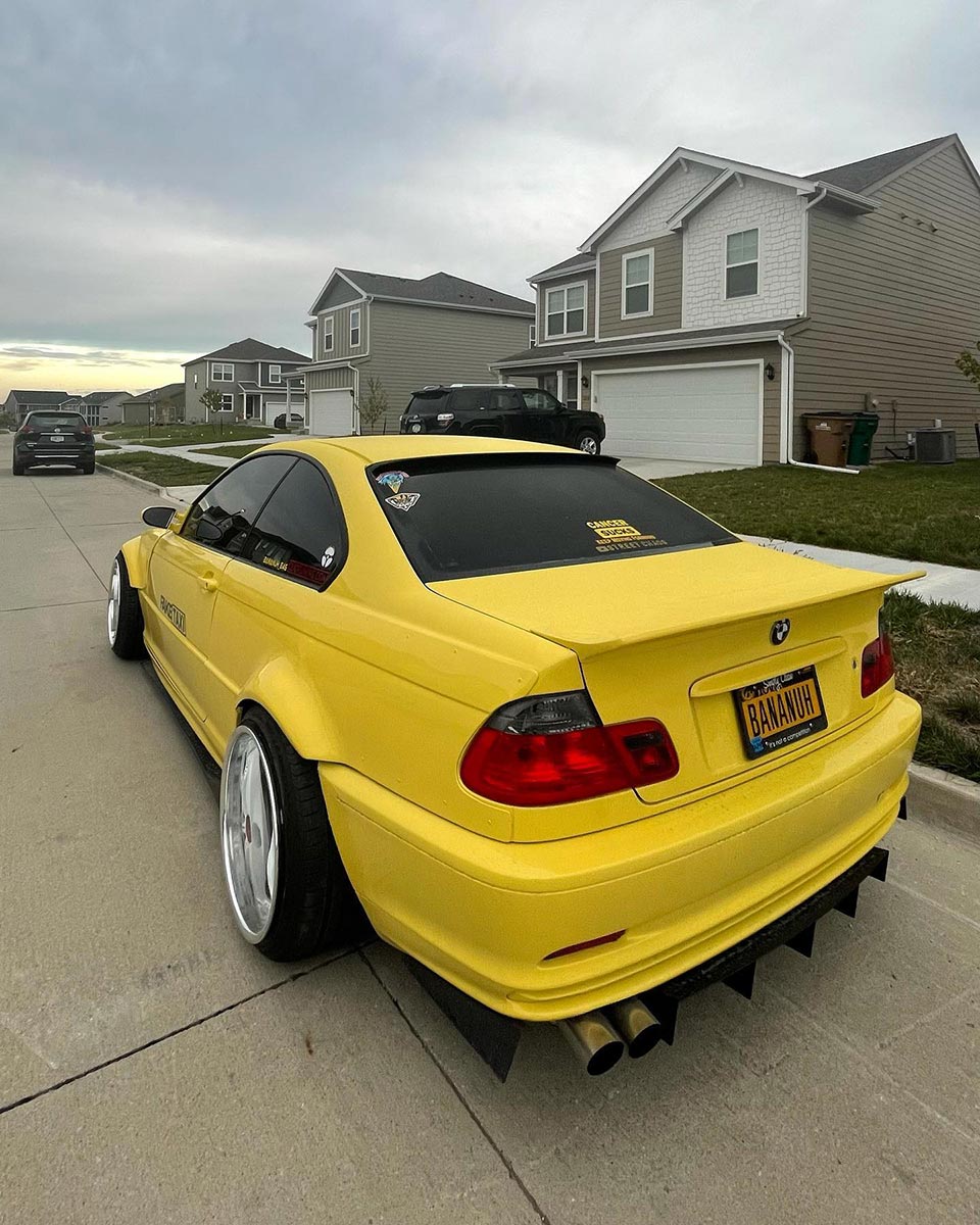 BMW E46 COUPE / VERT FRONT & REAR OVERFENDERS - CLIQTUNING