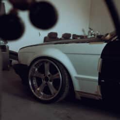 FRONT OVERFENDERS FOR BMW E34 - CLIQTUNING WIDEBODY