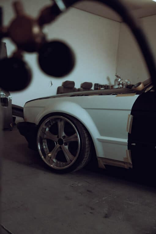 FRONT OVERFENDERS FOR BMW E34 - CLIQTUNING WIDEBODY